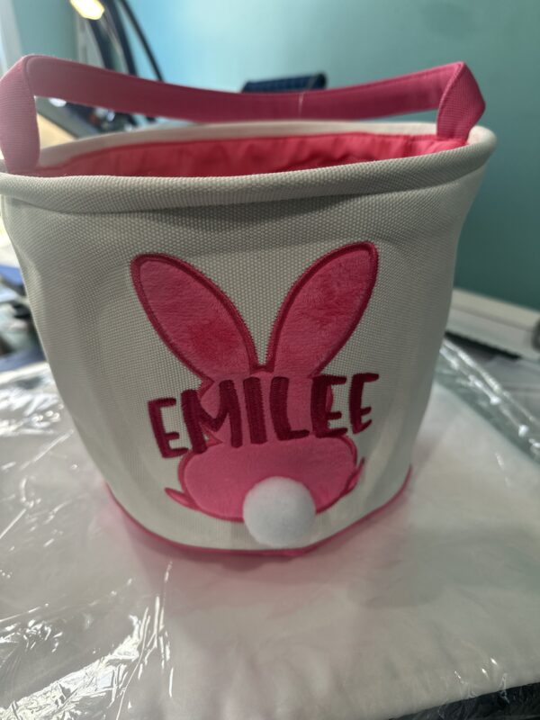 Personalized Bunny Basket - Image 2